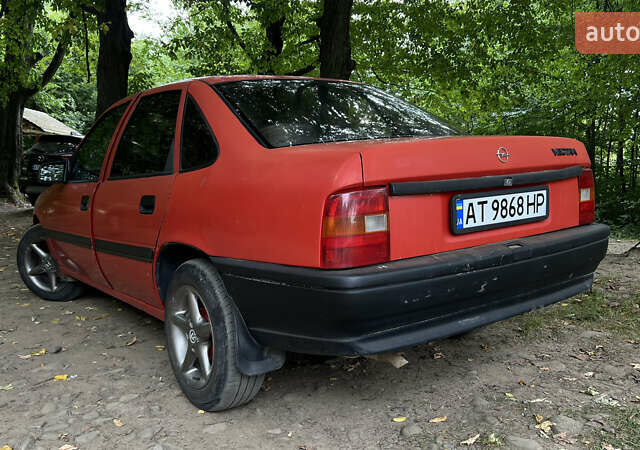 Опель Вектра 1991 в Долине на Automoto.ua Красный Опель Вектра, объемом двигателя 1.6 л и пробегом 289 тыс. км за 1650 $, фото 3 на Automoto.ua