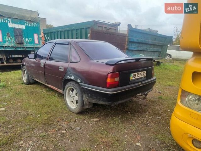 Опель Вектра 1991 в Гайсине на Automoto.ua Красный Опель Вектра, объемом двигателя 1.8 л и пробегом 355 тыс. км за 900 $, фото 2 на Automoto.ua