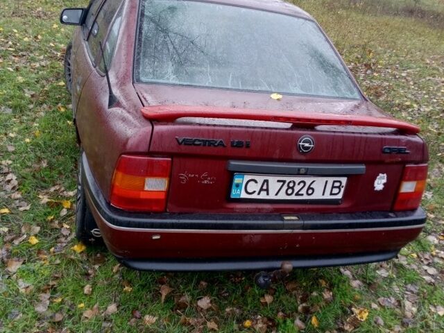Червоний Опель Вектра, об'ємом двигуна 1.8 л та пробігом 100 тис. км за 800 $, фото 3 на Automoto.ua
