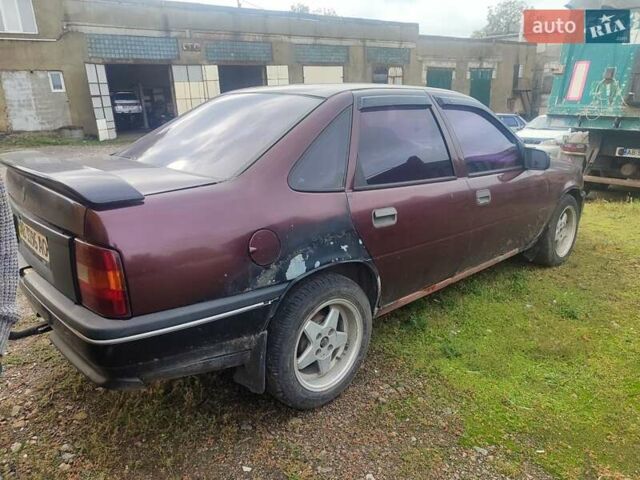 Опель Вектра 1991 в Гайсине на Automoto.ua Красный Опель Вектра, объемом двигателя 1.8 л и пробегом 355 тыс. км за 900 $, фото 3 на Automoto.ua