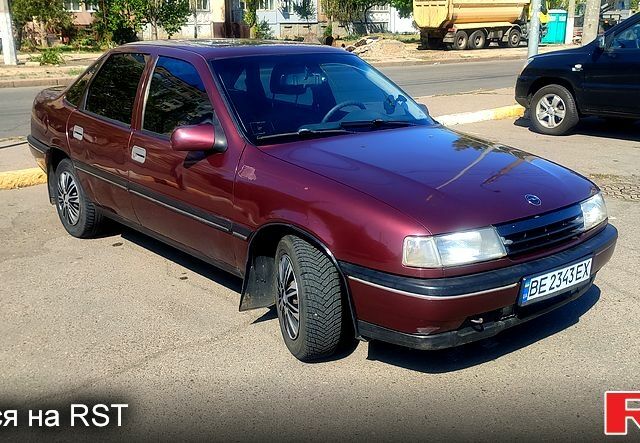 Опель Вектра 1991 в Николаеве на Automoto.ua Красный Опель Вектра, объемом двигателя 1.8 л и пробегом 300 тыс. км за 1600 $, фото 1 на Automoto.ua