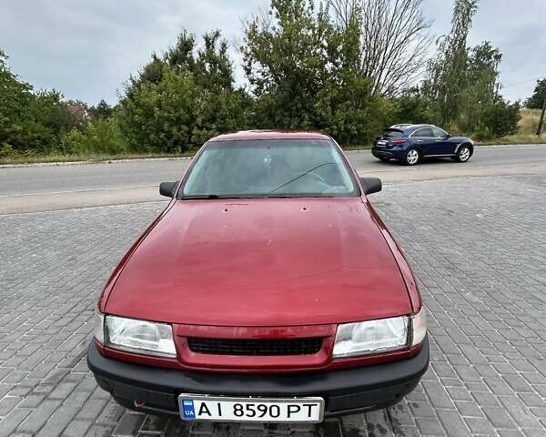 Красный Опель Вектра, объемом двигателя 1.8 л и пробегом 350 тыс. км за 1400 $, фото 1 на Automoto.ua