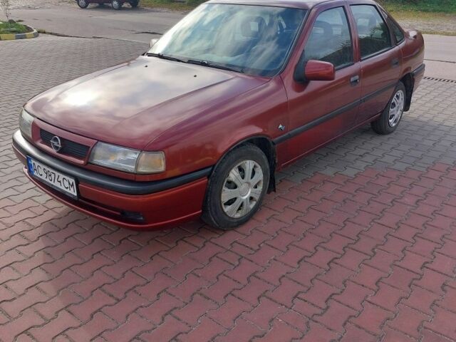 Опель Вектра 1995 в Рожище на Automoto.ua Красный Опель Вектра, объемом двигателя 1.8 л и пробегом 3 тыс. км за 1400 $, фото 1 на Automoto.ua