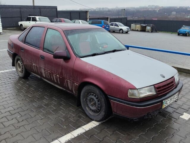 Красный Опель Вектра, объемом двигателя 1.6 л и пробегом 200 тыс. км за 600 $, фото 2 на Automoto.ua