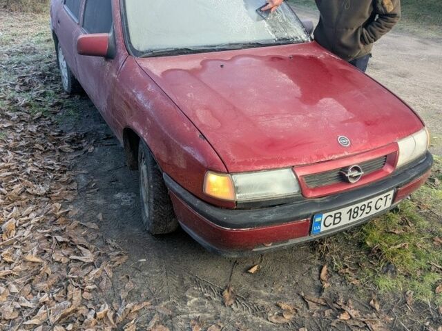 Красный Опель Вектра, объемом двигателя 2 л и пробегом 300 тыс. км за 1250 $, фото 5 на Automoto.ua
