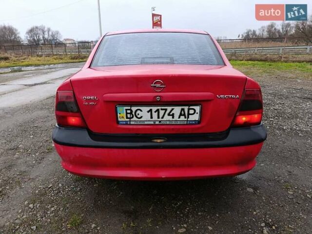 Красный Опель Вектра, объемом двигателя 1.6 л и пробегом 409 тыс. км за 1250 $, фото 2 на Automoto.ua