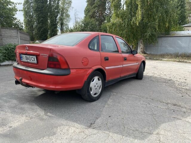 Красный Опель Вектра, объемом двигателя 1.8 л и пробегом 350 тыс. км за 999 $, фото 2 на Automoto.ua