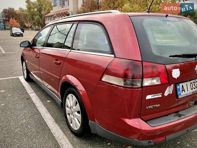 Опель Вектра 2007 у Броварах на Automoto.ua Червоний Опель Вектра, об'ємом двигуна 1.9 л та пробігом 331 тис. км за 5100 $, фото 1 на Automoto.ua
