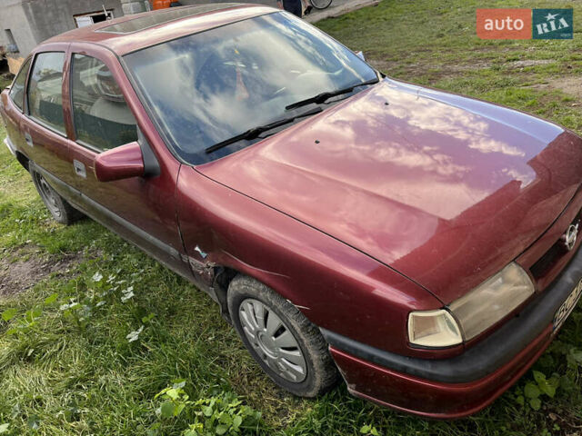 Красный Опель Вектра, объемом двигателя 1.6 л и пробегом 391 тыс. км за 900 $, фото 1 на Automoto.ua