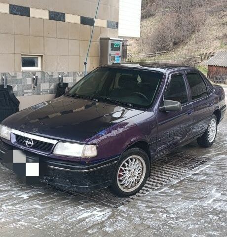 Синий Опель Вектра, объемом двигателя 1.6 л и пробегом 100 тыс. км за 950 $, фото 1 на Automoto.ua