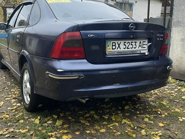 Синий Опель Вектра, объемом двигателя 1.6 л и пробегом 1 тыс. км за 1700 $, фото 3 на Automoto.ua