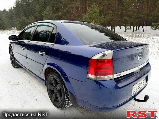 Синий Опель Вектра, объемом двигателя 2.2 л и пробегом 226 тыс. км за 3950 $, фото 3 на Automoto.ua