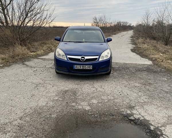 Синий Опель Вектра, объемом двигателя 1.9 л и пробегом 206 тыс. км за 5000 $, фото 4 на Automoto.ua