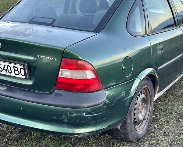 Зеленый Опель Вектра, объемом двигателя 1.8 л и пробегом 344 тыс. км за 1650 $, фото 14 на Automoto.ua