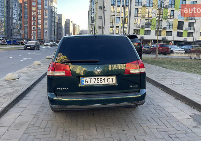 Зеленый Опель Вектра, объемом двигателя 2.2 л и пробегом 279 тыс. км за 4000 $, фото 3 на Automoto.ua