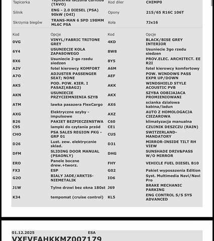 Білий Опель Віваро, об'ємом двигуна 2 л та пробігом 180 тис. км за 17000 $, фото 47 на Automoto.ua