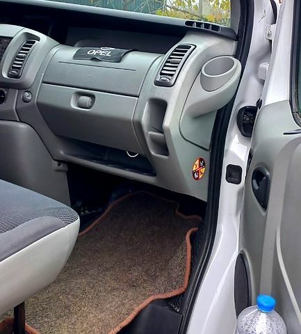 Белый Опель Виваро, объемом двигателя 2 л и пробегом 245 тыс. км за 8300 $, фото 5 на Automoto.ua