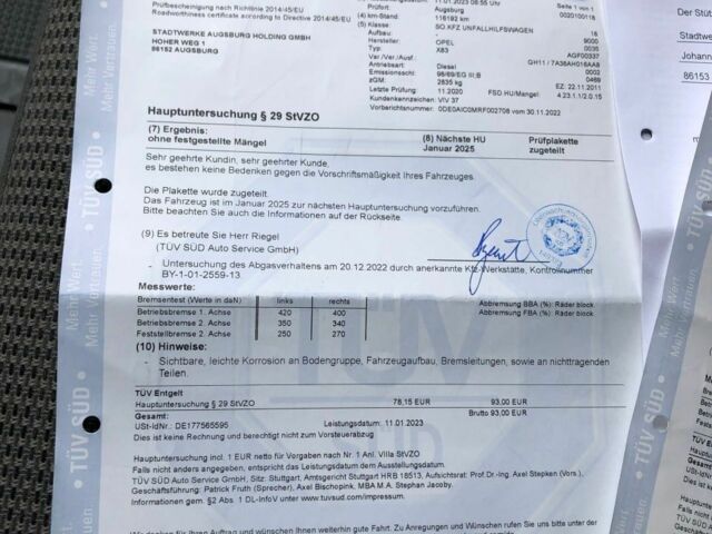 Белый Опель Виваро, объемом двигателя 2 л и пробегом 172 тыс. км за 3300 $, фото 15 на Automoto.ua