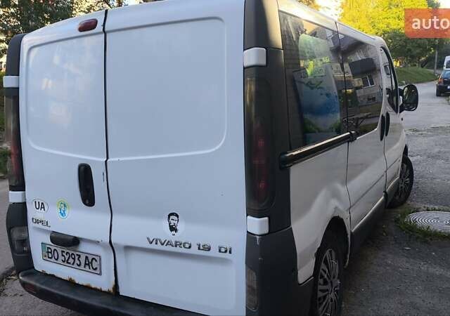 Білий Опель Віваро, об'ємом двигуна 1.9 л та пробігом 449 тис. км за 5500 $, фото 4 на Automoto.ua