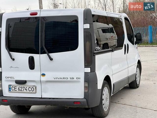 Белый Опель Виваро, объемом двигателя 1.9 л и пробегом 240 тыс. км за 4650 $, фото 4 на Automoto.ua