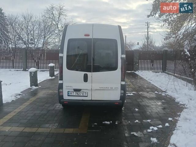 Белый Опель Виваро, объемом двигателя 1.9 л и пробегом 428 тыс. км за 6600 $, фото 3 на Automoto.ua