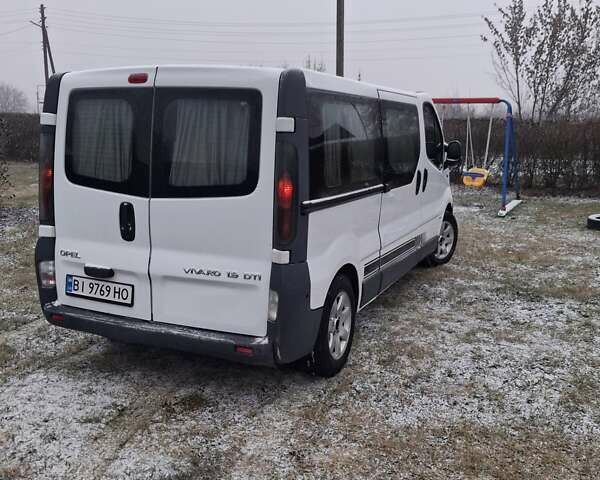 Белый Опель Виваро, объемом двигателя 1.87 л и пробегом 350 тыс. км за 7300 $, фото 9 на Automoto.ua