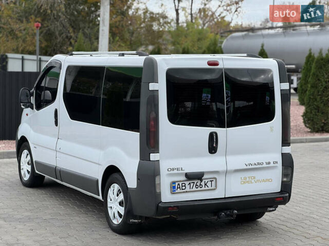Белый Опель Виваро, объемом двигателя 1.87 л и пробегом 275 тыс. км за 6750 $, фото 9 на Automoto.ua