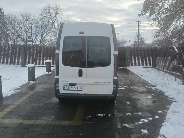 Белый Опель Виваро, объемом двигателя 1.9 л и пробегом 428 тыс. км за 6600 $, фото 3 на Automoto.ua