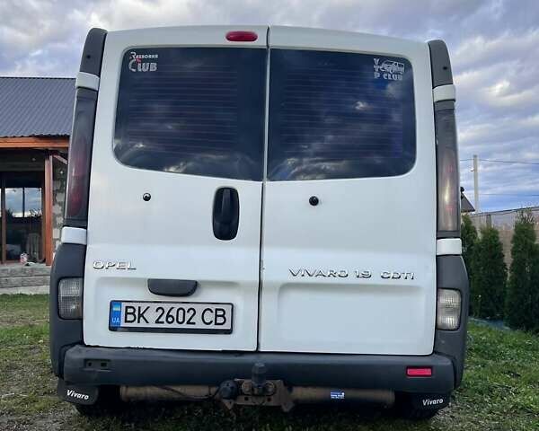 Білий Опель Віваро, об'ємом двигуна 1.87 л та пробігом 615 тис. км за 8000 $, фото 17 на Automoto.ua