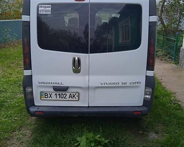 Белый Опель Виваро, объемом двигателя 1.87 л и пробегом 260 тыс. км за 6800 $, фото 22 на Automoto.ua