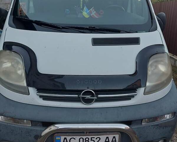 Белый Опель Виваро, объемом двигателя 1.87 л и пробегом 172 тыс. км за 7500 $, фото 1 на Automoto.ua