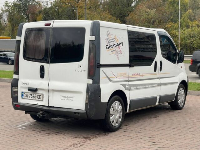 Белый Опель Виваро, объемом двигателя 1.9 л и пробегом 360 тыс. км за 6500 $, фото 3 на Automoto.ua