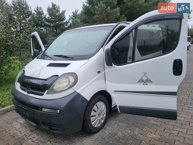 Білий Опель Віваро, об'ємом двигуна 1.9 л та пробігом 243 тис. км за 7800 $, фото 55 на Automoto.ua