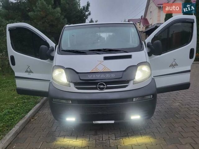 Білий Опель Віваро, об'ємом двигуна 1.9 л та пробігом 243 тис. км за 7800 $, фото 60 на Automoto.ua
