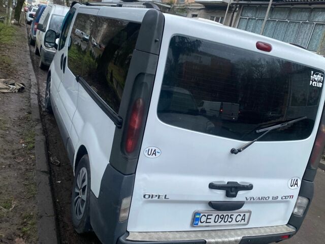 Білий Опель Віваро, об'ємом двигуна 1.9 л та пробігом 459 тис. км за 7200 $, фото 1 на Automoto.ua