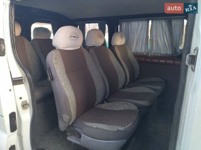 Білий Опель Віваро, об'ємом двигуна 1.87 л та пробігом 307 тис. км за 6590 $, фото 14 на Automoto.ua