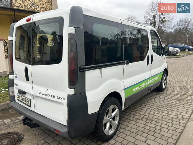 Белый Опель Виваро, объемом двигателя 1.87 л и пробегом 364 тыс. км за 5700 $, фото 3 на Automoto.ua