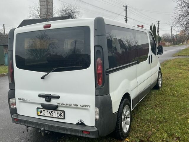 Білий Опель Віваро, об'ємом двигуна 1.9 л та пробігом 327 тис. км за 7500 $, фото 3 на Automoto.ua