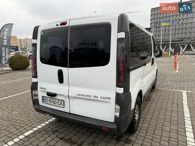 Белый Опель Виваро, объемом двигателя 1.9 л и пробегом 273 тыс. км за 8500 $, фото 6 на Automoto.ua