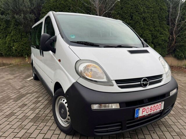 Білий Опель Віваро, об'ємом двигуна 1.9 л та пробігом 280 тис. км за 6600 $, фото 6 на Automoto.ua