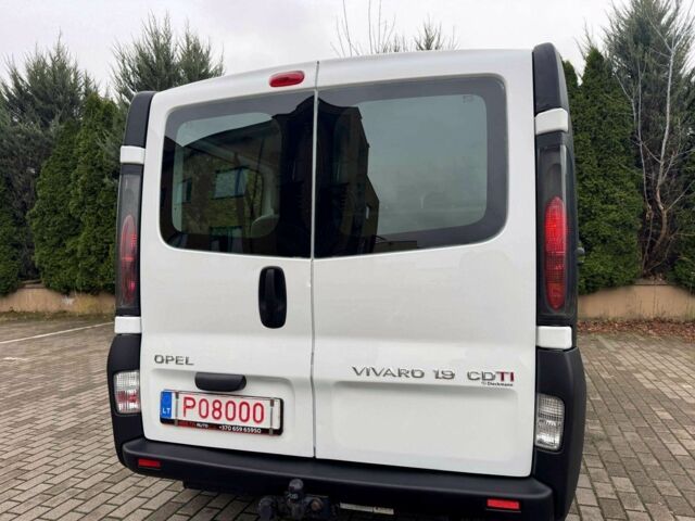 Білий Опель Віваро, об'ємом двигуна 1.9 л та пробігом 280 тис. км за 6600 $, фото 11 на Automoto.ua
