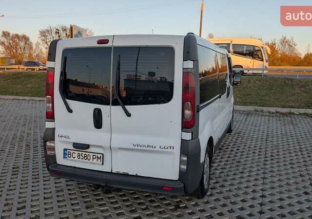 Білий Опель Віваро, об'ємом двигуна 2 л та пробігом 436 тис. км за 8700 $, фото 8 на Automoto.ua
