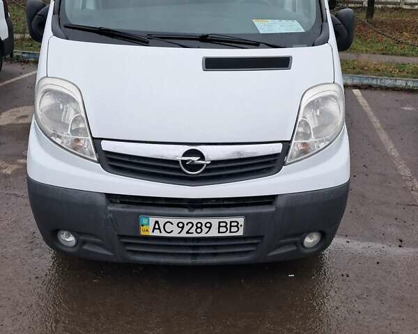 Белый Опель Виваро, объемом двигателя 2 л и пробегом 250 тыс. км за 9700 $, фото 1 на Automoto.ua
