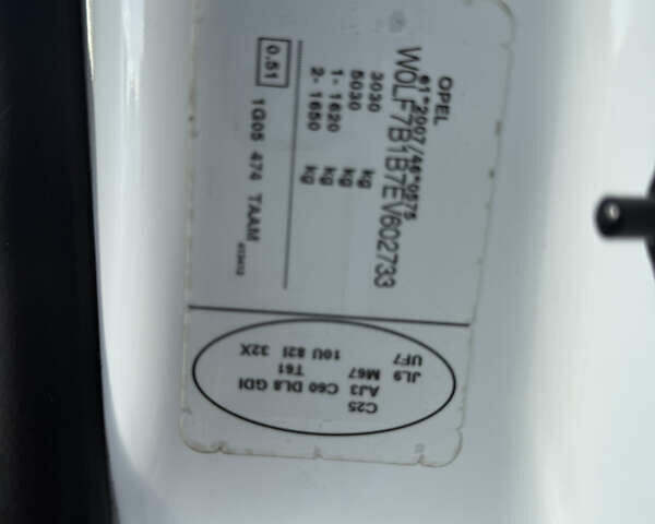 Белый Опель Виваро, объемом двигателя 2 л и пробегом 119 тыс. км за 14300 $, фото 23 на Automoto.ua