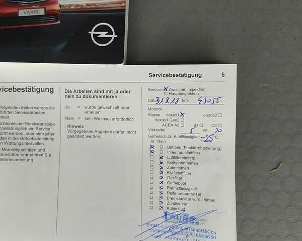 Белый Опель Виваро, объемом двигателя 1.6 л и пробегом 237 тыс. км за 13800 $, фото 48 на Automoto.ua
