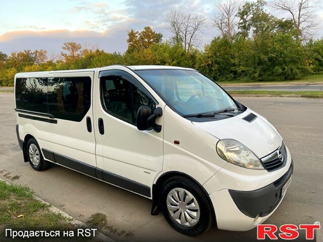 Белый Опель Виваро, объемом двигателя 2.5 л и пробегом 385 тыс. км за 9300 $, фото 1 на Automoto.ua