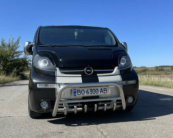 Черный Опель Виваро, объемом двигателя 2.5 л и пробегом 350 тыс. км за 7500 $, фото 47 на Automoto.ua