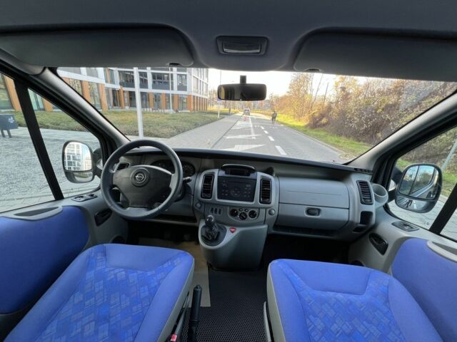 Черный Опель Виваро, объемом двигателя 2 л и пробегом 230 тыс. км за 6800 $, фото 8 на Automoto.ua