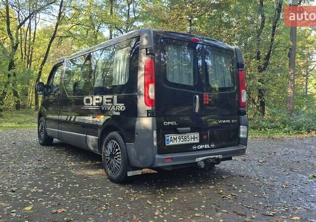 Чорний Опель Віваро, об'ємом двигуна 2 л та пробігом 305 тис. км за 8100 $, фото 10 на Automoto.ua