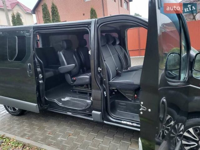 Чорний Опель Віваро, об'ємом двигуна 2 л та пробігом 241 тис. км за 9950 $, фото 59 на Automoto.ua